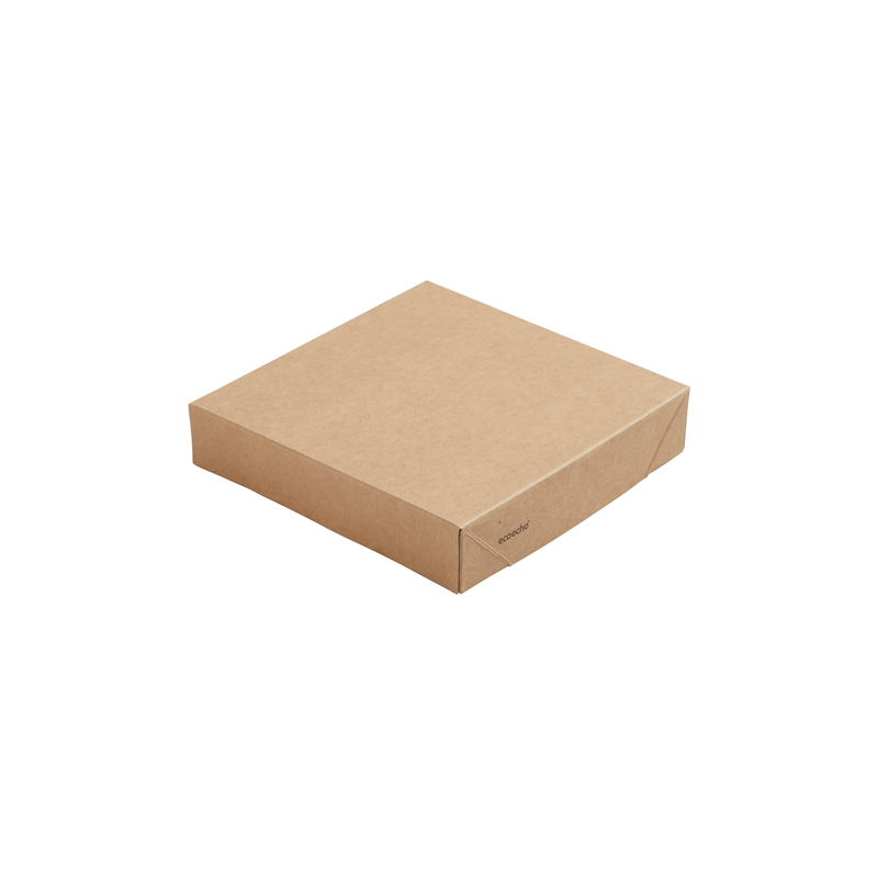 300 Couvercles pour boîtes Viking® Block 188106 140x140x29mm Carton/PLA Marron