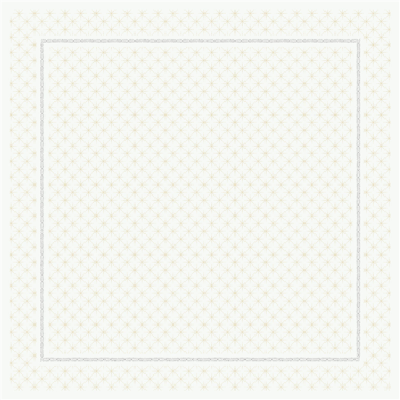 20 Surnappes DUNICEL Glitter White 84x84 cm