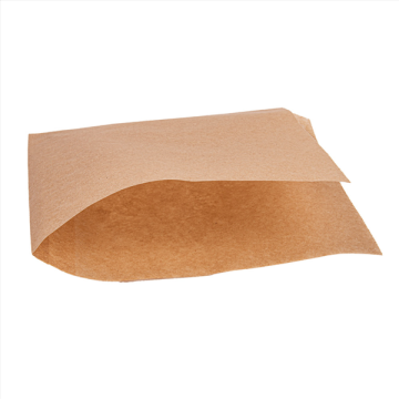 1000 sachets ouverts 2 côtés 13x14 cm 34 grs/m² papier ingraissable Kraft Nature