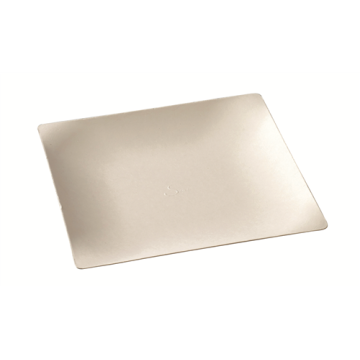 10 Assiettes carrées Imagine pulpe de canne 110 mm