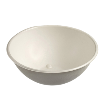 50 Mix Bowl 1500 ml pulpe de canne blanche lamination PLA