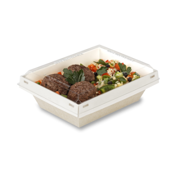 20 couvercles PP antibuée pour BOITE LUXIFOOD 850 ml