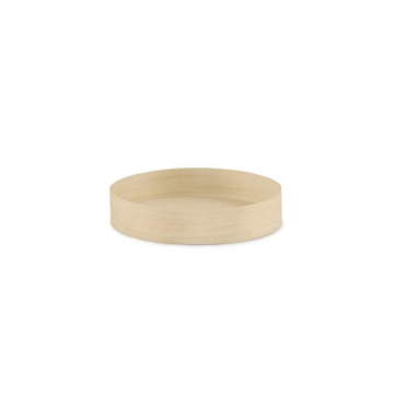 100 Couvercles Ø8.6 x Ht 2 cm pour boites rondes M en bois 15 cl