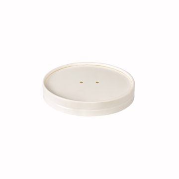 25 couvercles pour Coppa 187045/187046 116x116x20mm Carton/PE Blanc