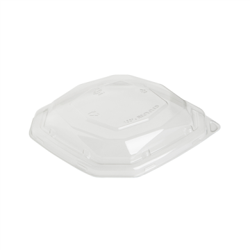 50 couvercles pour boîte Octabagasse 188141 et 195970 191x191x35mm rPET Transp.