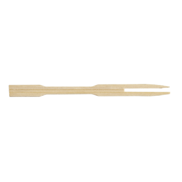 200 Brochettes Bambou fourchette 9 cm