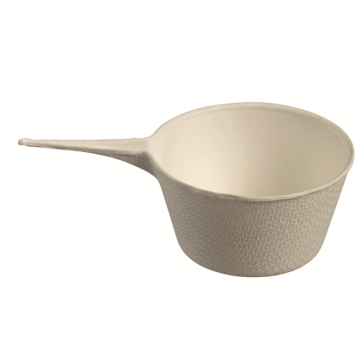 100 Casseroles Eskoffié 50 ml pulpe de canne blanche lamination PLA
