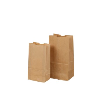 5x100 Sacs kraft Brun SOS 210 x 150 mm Ht 400 mm