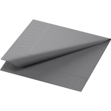 300 Serviettes ouate 2 plis Granite 24 x 24 cm