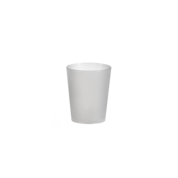 300 Gobelets réutilisables 190 ml PP transparent givré Ø 67 Ht 80 mm