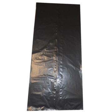 10x20 Sacs poubelle Noir 100 Litres 42 µ Largeur 500+160+160 mm Ht 870 mm