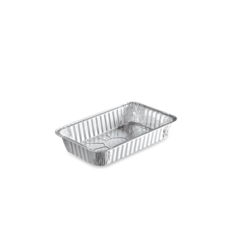 100 Plats Aluminium 23.2 x 14.2 cm x Ht 4.1 cm - 950 ml