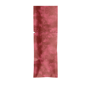 350 sacchettos Bordeaux scellables autocollants 250x85mm + serv. ouate Bla33/2p