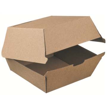 50 boites burger moyen modèle 140x140x70 mm Premium