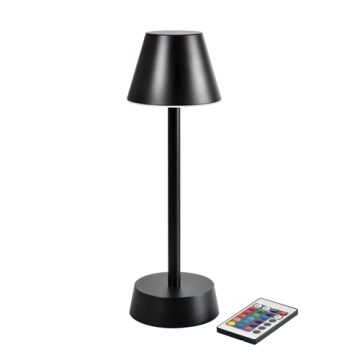 Lampe LED sans fil 109 x 330 mm Zelda Graphite avec télécommande