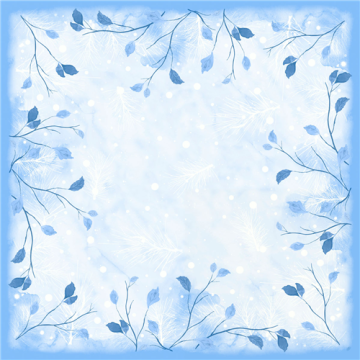 20 Surnappes DUNICEL Frosted Winter 84x84 cm