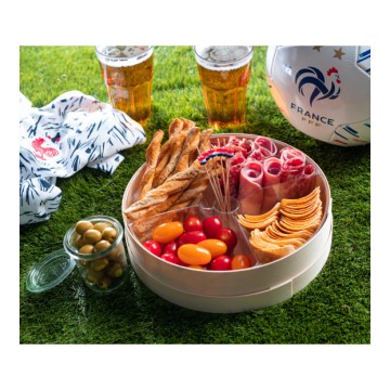 25 inserts Ø330 mm Ht 60 mm pour boites rondes WB330XXL en 6 L 25 inserts Ø330 mm Ht 60 mm pour boites rondes WB330XXL en 6 L