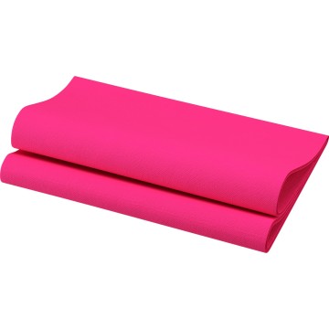 60 Serviettes Bio DUNISOFT Fushia 40 x 40 cm