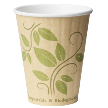 40 Tasses double paroi, décorées 24 cl