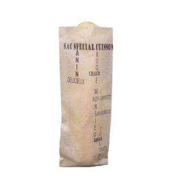 1000 Sacs snacking spécial cuisson 110+35 mm Ht 330 mm