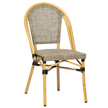 Chaise RIVOLI , structure Aluminium, Textylène Naturel