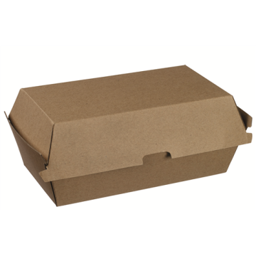 200 Barquettes Burger carton 155x125x76 mm Premium