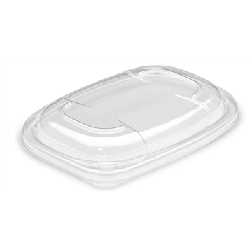 20 couvercles pour boites noir 600 ml COOKIPACK 190x140x20 mm antibuée