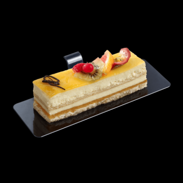 100 Palet' rectangle noir 130x45x20 mm