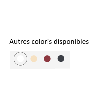 15 Nappes Evolin Ø 180 cm Blanc