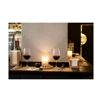 Boite distributrice kraft de 50 serviettes Bio Dunisoft 20 x 20 cm Blanches