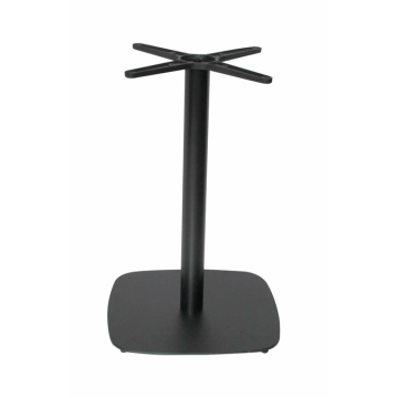 Piètement central KUADRO 40x40 acier noir