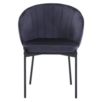 Chaise ROSALIE, gris, monobloc