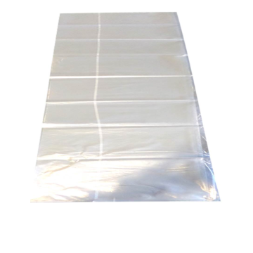 10x20 Sacs poubelle Transparent 130 Litres 45 µ Larg. 420+200+200 mmHt 1150 mm