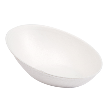 50 Cocoons ovales Bionic 30 ml 8 x 4.8 x 2.7 cm Bagasse Blanc