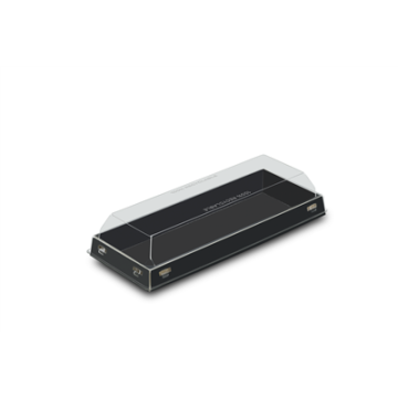 20 couvercles RPET pour boite LUXIFOOD 230 ml