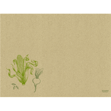 250 Sets papier à base d'herbe 30x40cm 85g/m² Veggies