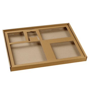 100 Calages pour plateaux ecokraft carton Quartz
