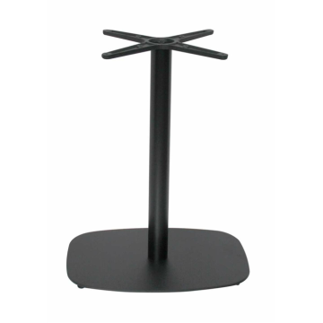 Piètement central KUADRO 60x40 acier noir