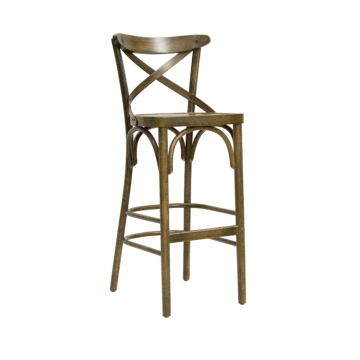 Tabouret ALBENA Ht 110 cm intérieur structure Hêtre Patine Vintage