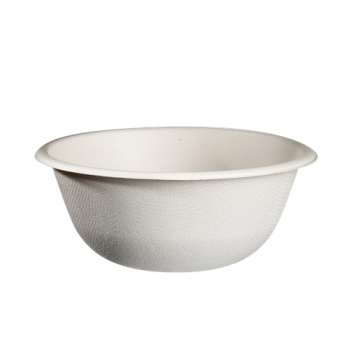 400 Bols Ming Pulpe de canne 1000 ml -  Ø 17.5 cm Ht 7.5 cm