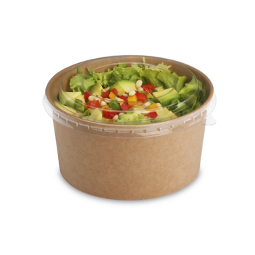 50 saladiers rond carton Kraft Ø 148 - h 78 mm 1000 ml