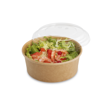 50 saladiers rond carton Kraft Ø148 mm Ht 62 mm 750 ml