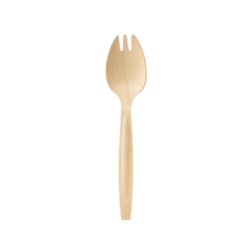 100 Sporks 147 mm Bois ciré