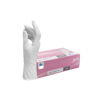 100 Gants Latex Naturel poudrés Taille M