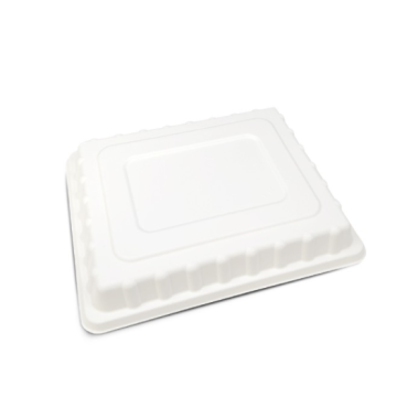 50 Couvercles pour Plateaux repas 5 compartiments Fibre végétale PR5GN2FV