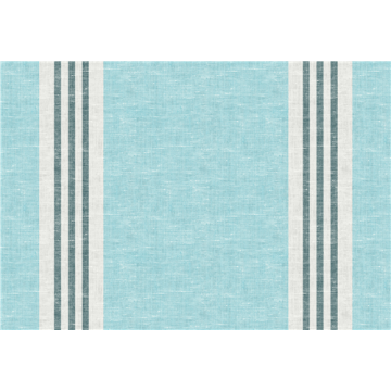 50 Serviettes Airlaid 38 x 54cm Towel Napkin Raya Bleu