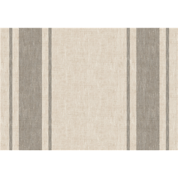 250 Towel Napkins Malia Noir 38 x 54cm