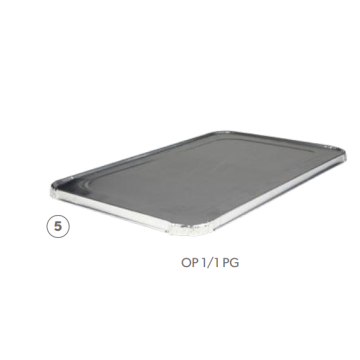 50 Opercules alu préformé 52. 5 x 32.5 cm pour plats aluminium 1/1 PG