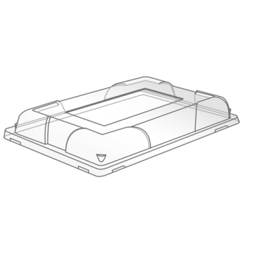 5 Couvercles Christal pour plat buffet PLC450