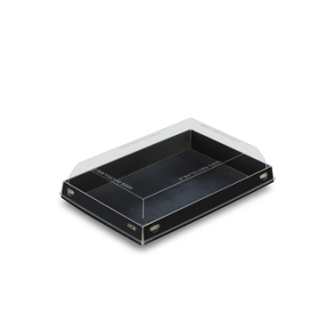 20 couvercles RPET pour boite LUXIFOOD 365 ml